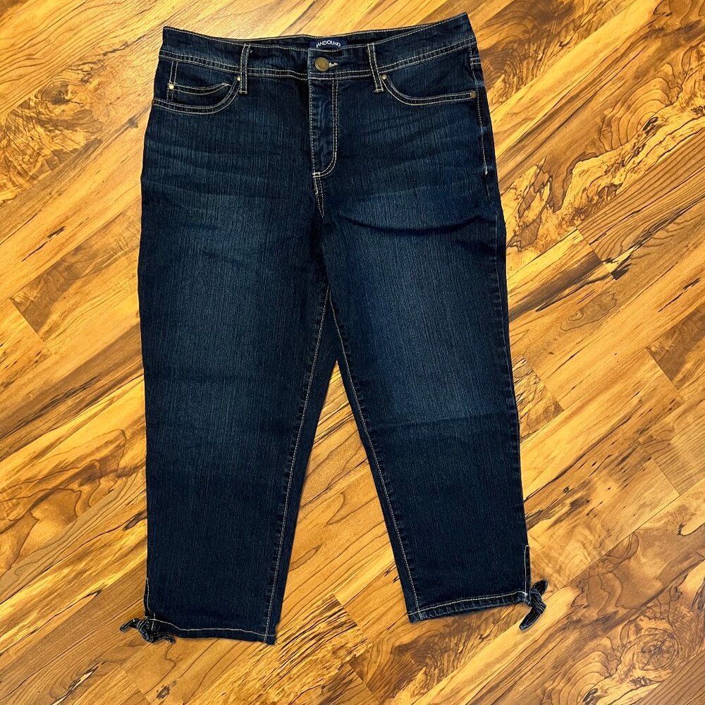 Womens Bandolino Amy Jean Capris Size 8